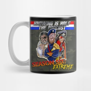 Knowing is Half the Podcast Season 6 Logo Mug